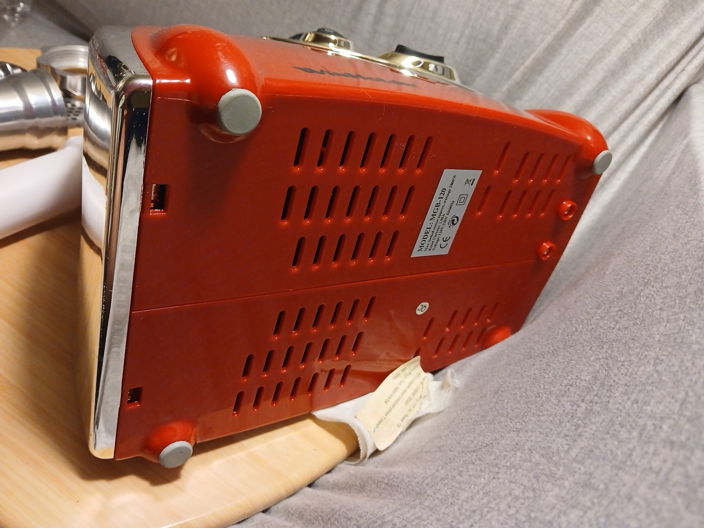 2800W Electric Meat Grinder Heavy Duty Sausage Maker Mincer Stuffer Untested