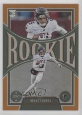 2022 Chronicles Legacy Update Rookies Orange Prizm 43/75 Drake London #204 1c3k