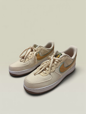 Nike Air Force 1 '07 Premium Happy Pineapple Coconut Milk CZ1631-100 Size 10