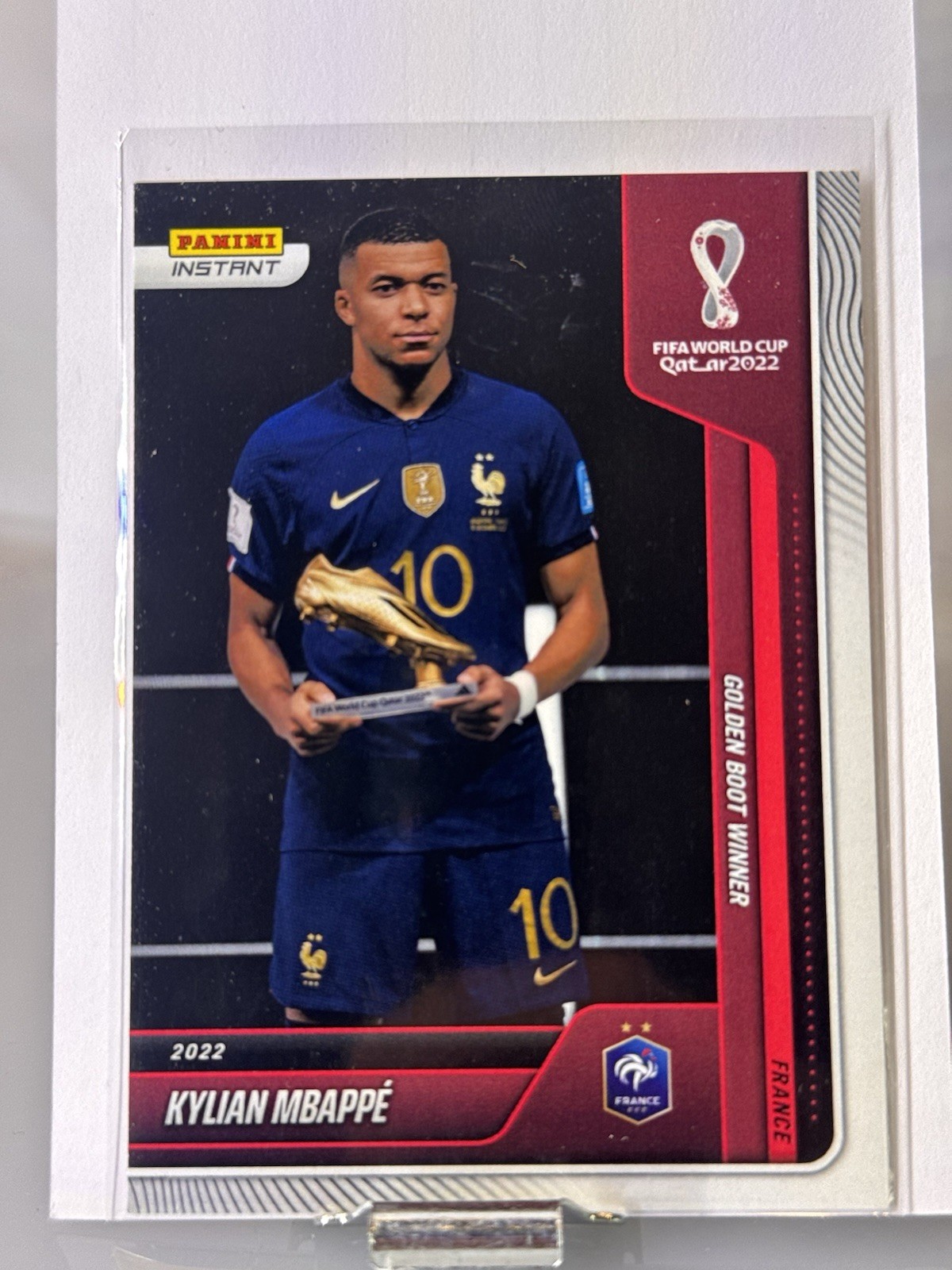 Kylian Mbappe 2022 Panini Instant FIFA World Cup Golden Boot #133⭐️🏆 /3081
