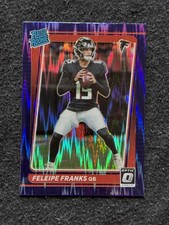 2021 Donruss Optic #299 Feleipe Franks Purple Shock Rookie Atlanta Falcons