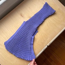 ISSEY MIYAKE Spongy Purple Shoulder Bag - Exc...