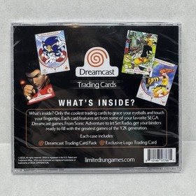 Official Sega Limited Run Games Sonic Adventure Dreamcast Cards Jewel Case New