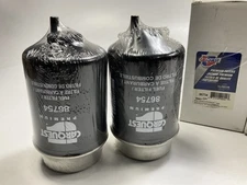(2) Carquest 86754 Diesel Fuel Water Separator Filter Replaces PS10962 33754