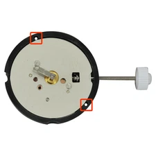 Harley Ronda 582, 2 Hands, Swiss Parts Quartz Watch Movement (Multiple Heights)