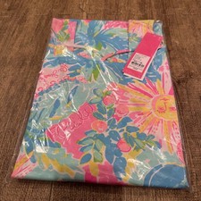 Lilly Pulitzer XXL Kristen Dress Sunshine State Of Mind Florida Pima Cotton NWT