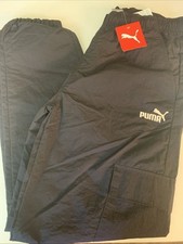 NEW Puma XL 18-20 Vibe Check Pack Woven Cargo Pants Black