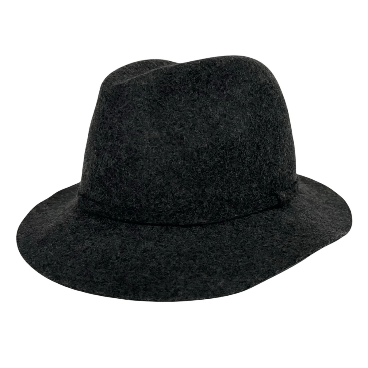 J. CREW Women’s Black Wool Felt Wide-Brim Hat Size: M-L Wide-brim Raffia Bucket Hat For Women | J.Crew main image 4