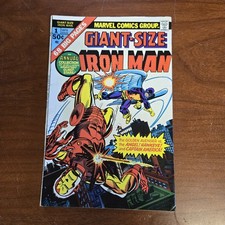 Giant Sized Iron Man Issue 1 Marvel Comics 1975