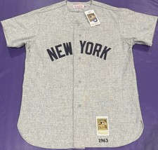 Authentic Elston Howard #32  Mitchell & Ness 1963 New York Yankees Jersey 48 NWT