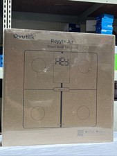 Ovutek Royyt Air Smart Scale Body Fat Scale, Black Glass, Modern Style