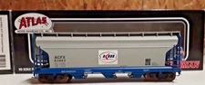 Atlas HO Trainman 18923 ACF 3560 Covered Hopper Kerr-McGee Road #63453 (AA-215