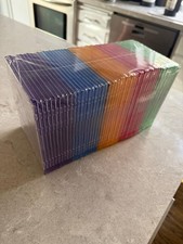 New sealed slim jewel cd blu ray cases set of 50 colors