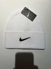 New Nike Beanie White and Black One Size Unisex Brand New With Tags.