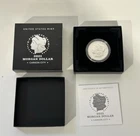 2021 Morgan Silver Dollar Carson City with certificate of authenticity US MINT