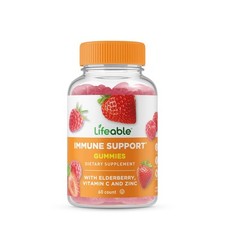 Immune Support with Elderberry - 60 Gummies 30 Servings 