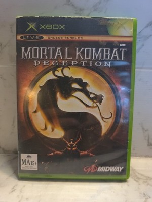 Mortal Kombat Deception - Original Xbox Game + Manual - PAL 
