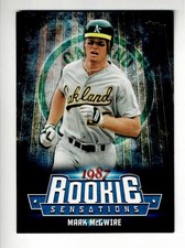 2015 Topps Update Series #RS-25 MARK McGWIRE Athletics ROOKIE SENSATIONS Insert