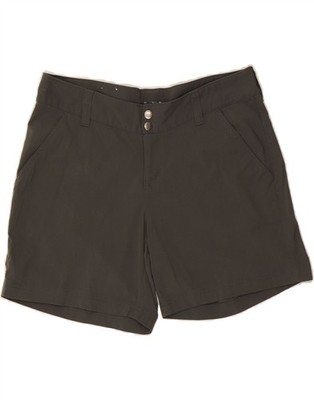 Columbia Omni-Shade Damen-Chino-Shorts US 10 Large W32 khaki Nylon VS15