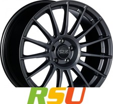 OZ Superturismo LM matt graphite 8x18" ET35 LK5 112 ML 75 Alufelgen 18 Zoll