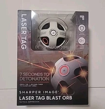 Sharper Image® Laser Tag Blast Orb Tactical Suppression with Self-Detonating 