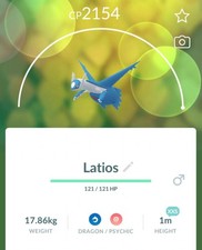 Latios xxs | Pokémon PTC GO | Mini PTC