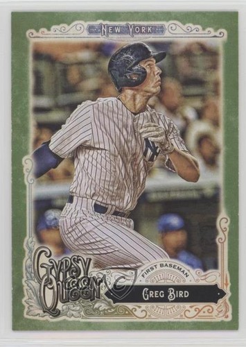 2017 Topps Gypsy Queen Green Greg Bird #12 1er - Bild 1 von 3