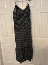 Ladies Polka Dot Dress Size 24 Long