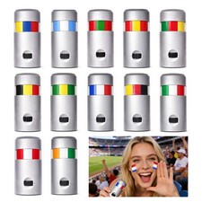Rainbow Face Paint Stick Flag Body Paint for Football Match Sport Makeup Sticks
