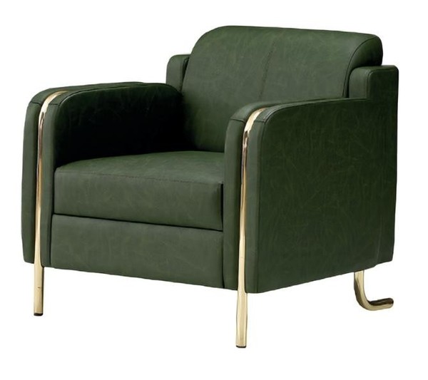 Sessel Luxus Leder Couch Sofas Polster 1 Sitzer Garnitur Design Luxus Wohnzimmer-image