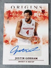 2021-22 Chronicles Draft Picks - Origins Rookie Autographs Justin Gorham /99