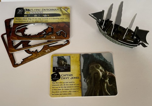 Wizkids Pirates CSG of the Caribbean 001 #1 Flying Dutchman & Davy Jones #57 057
