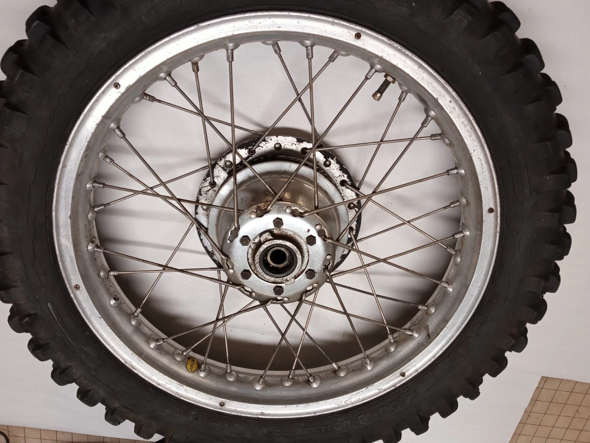 1974 Bultaco Alpina 250 Model 115 rear wheel