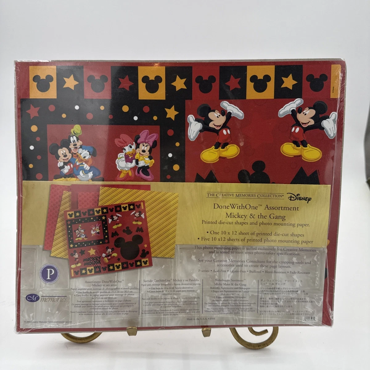 【期間限定】クリエイティブメモリーズ 12インチアルバムカバー　ミッキーマウス Creative Memories Scrapbooking Disney 12