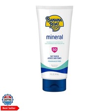 Mineral Sunscreen SPF 50 Lotion, 5Fl Oz  Zinc Oxide Sunscreen Lotion, Beach ...