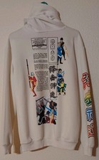Avatar The Last Airbender White Hoodie Mens Medium Nickelodeon Cartoon Graphic