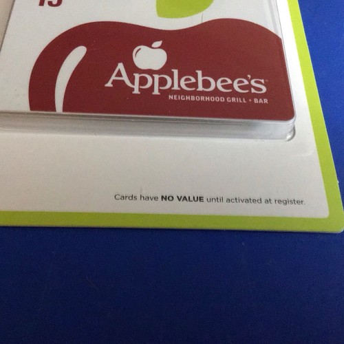 Applebees Multipack keine Gebühren keine Ablaufkarten & 15,00 $ jede Karte O Guthaben - Bild 6 von 16