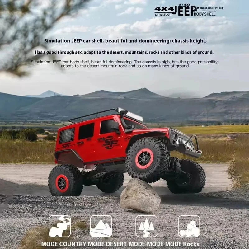 WLtoys 104311 1:10 4WD RC Climbing Car Double Axle Suspension Off-Road RC Truck - Image 4 of 4