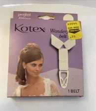 1980 Kotex Wonderform Belt For Feminine Napkins - Vintage Feminine Hygiene! NOS