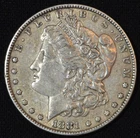 1881 Morgan Silver Dollar 90% Silver Ungraded Coin XF~AU  US MINT Philadelphia
