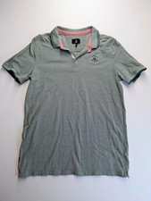 Gaastra Herren Polohemd Größe XL Grün Blaugrün Kurzarm 100% Baumwolle Logo