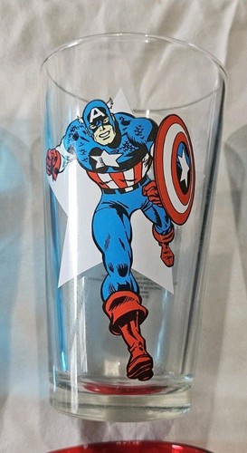 Lot (6) Toon Tumbler DC & Marvel Superhero Pint Glasses; Batman, Superman, Flash - Picture 4 of 12