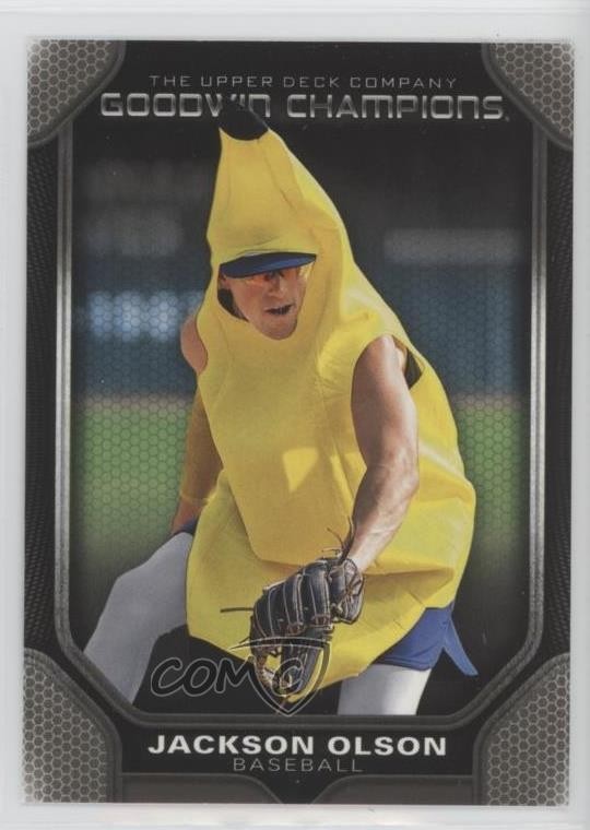 2024 Upper Deck Goodwin Champions Glossy Black Jackson Olson #83 0nr3