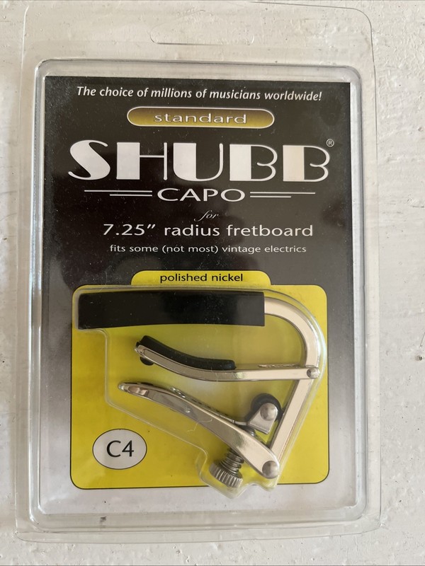 Shubb C4 Standard Capo for 7.25 Radius