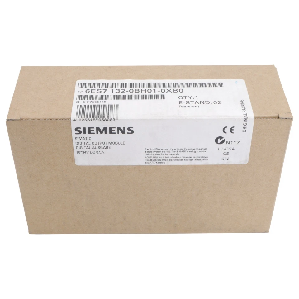 SIEMENS 6ES7132-0BH01-0XB0 SIMATIC DP ELEKTRONIKMODUL ET 200B - Bild 2 von 2