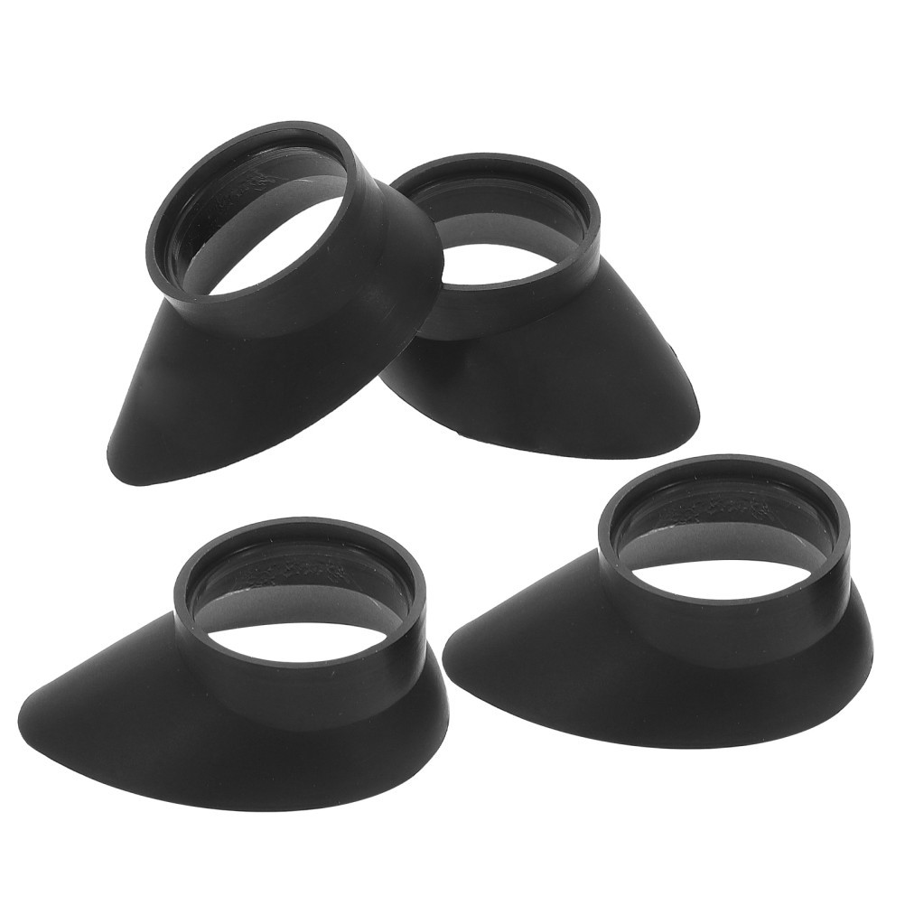 4Pcs Bird Watching Glasses Cups Accessories Binocular Rubber Eyecups Astronomy