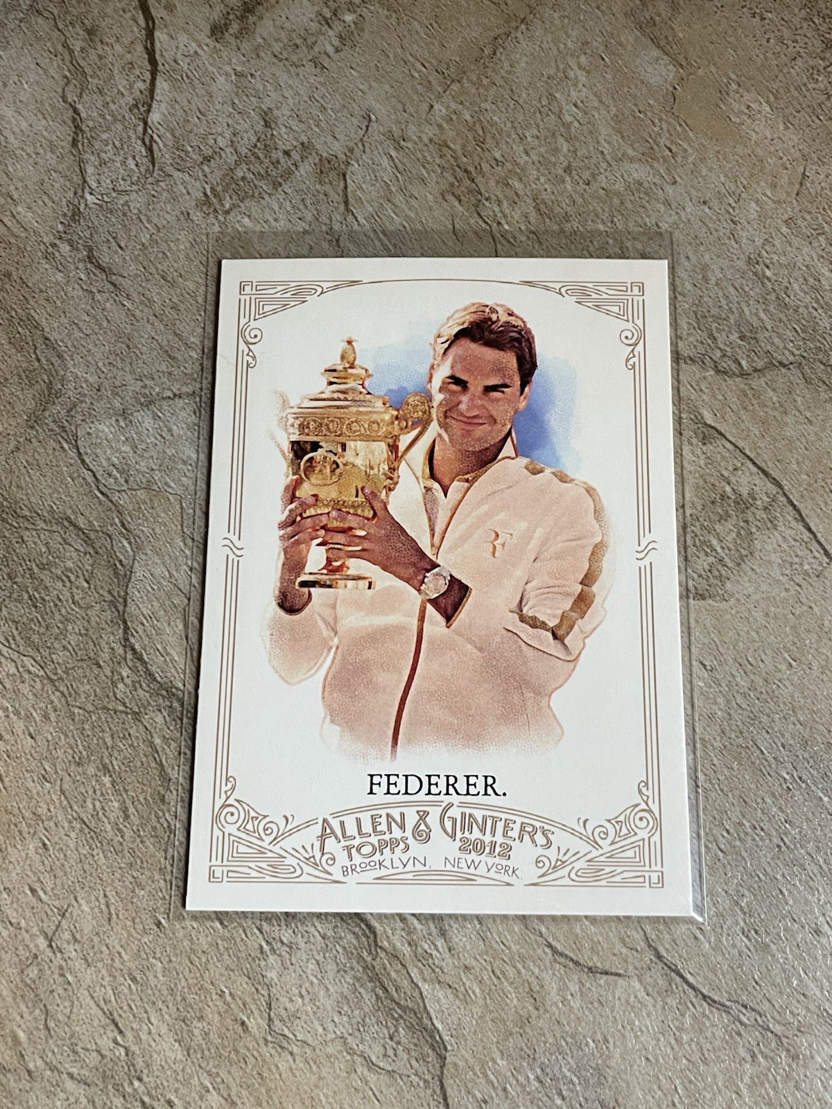 2012 Allen & Ginter Roger Federer Tennis Champion #157