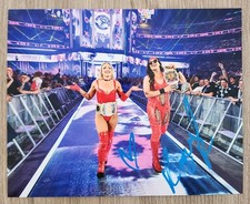 Raquel Rodriguez Signed 8x10 Photo WWE Smackdown RAW DIVA Legend RAD