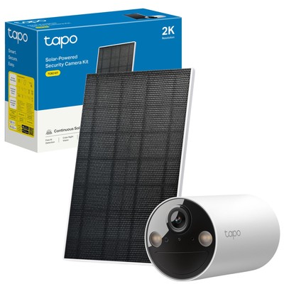 Tapo TC82 KIT 2K 3MP Akku Solar Überwachungskamera Outdoor, wartungsfrei,