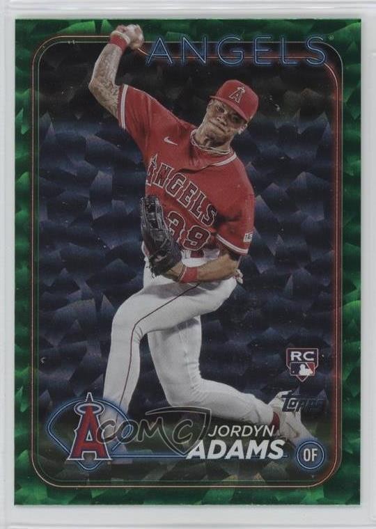 2024 Topps Series 2 Green Foil 404/499 Jordyn Adams #470 Rookie RC g1d